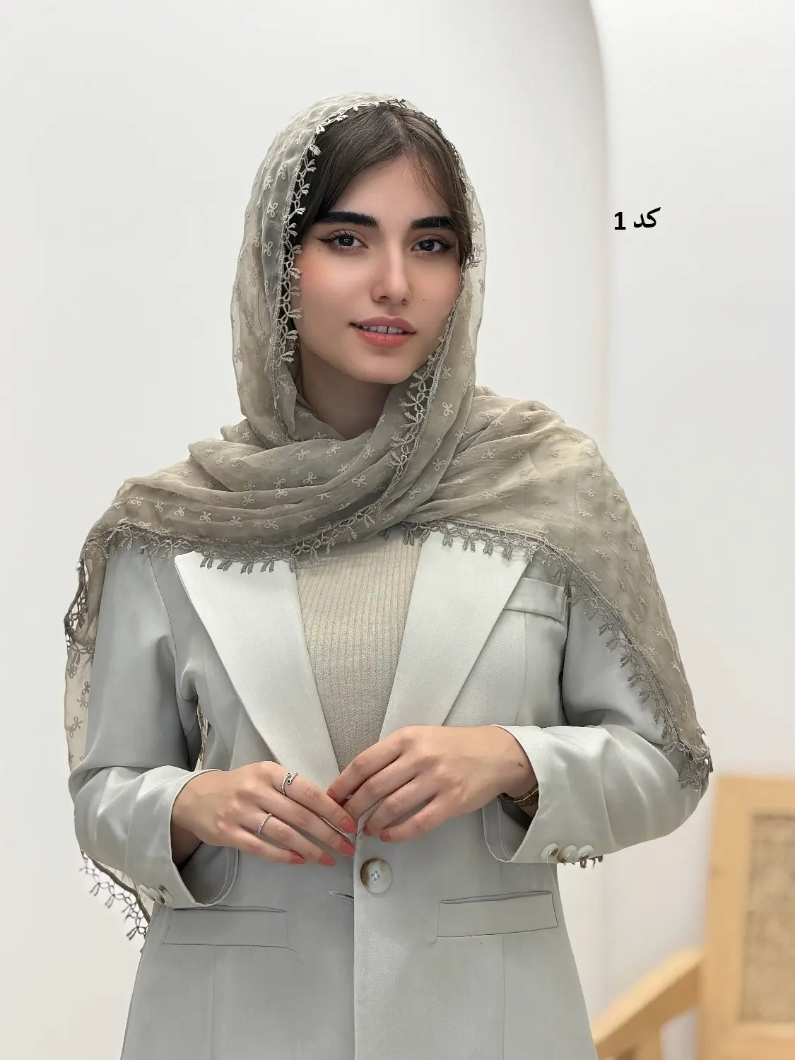 4537-شال وارداتی پاپیون